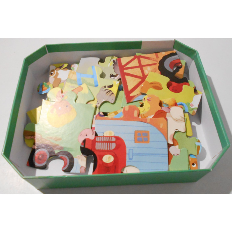 Puzzle JANOD "la ferme"
