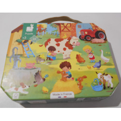Puzzle JANOD "la ferme"