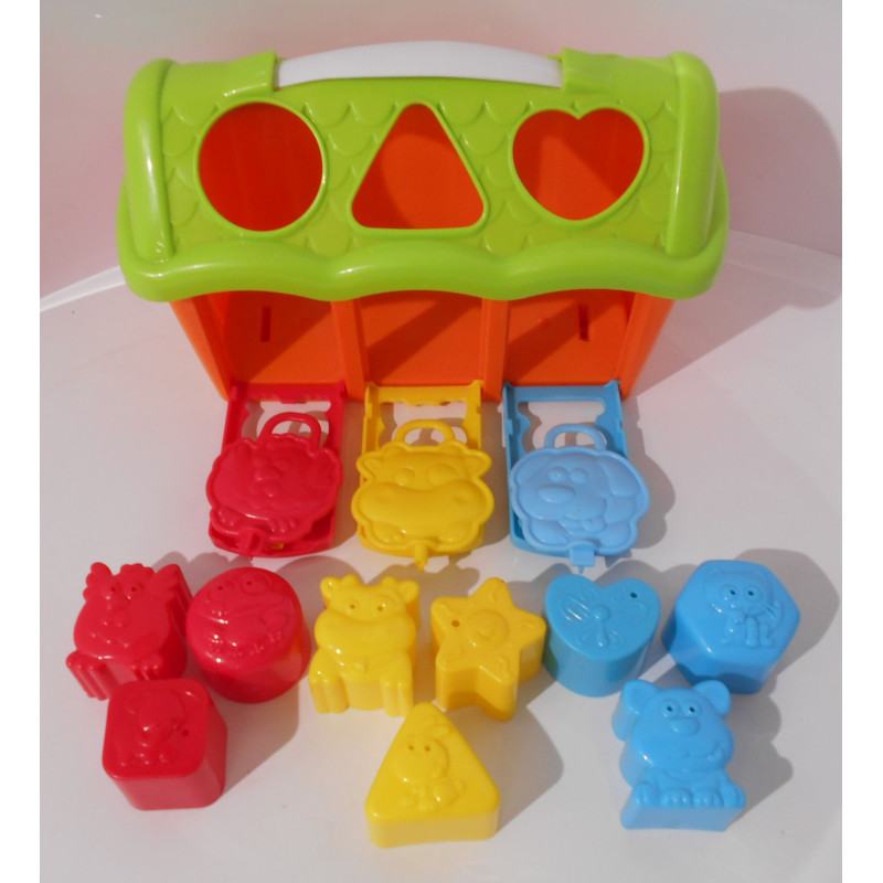 Maison à formes encastrables - Playgo