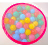 Lot de 100 Balle en plastique piscine enfants