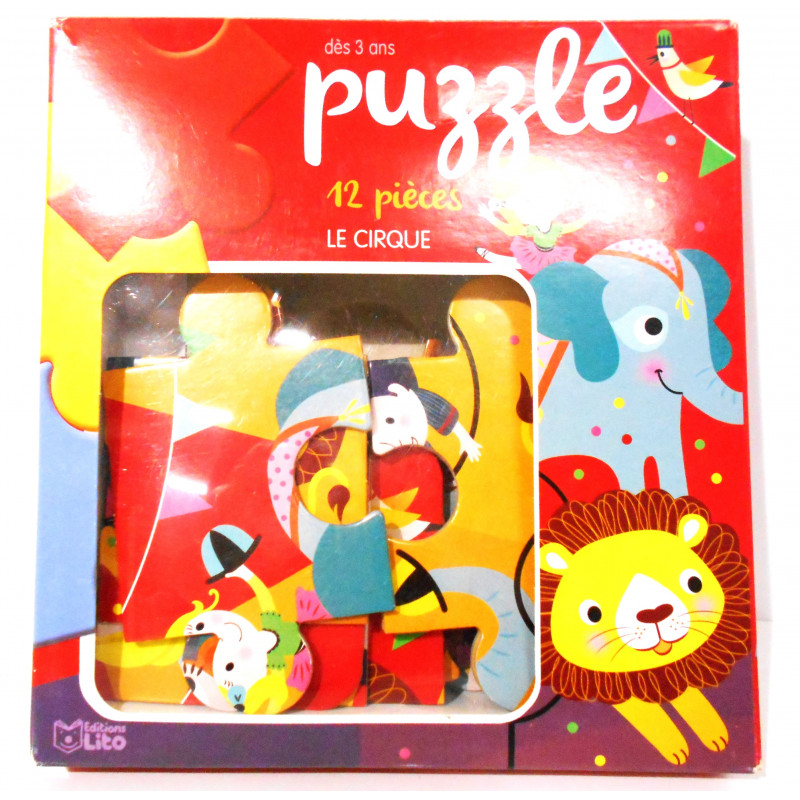 Puzzle ( le cirque ) 12 pièces