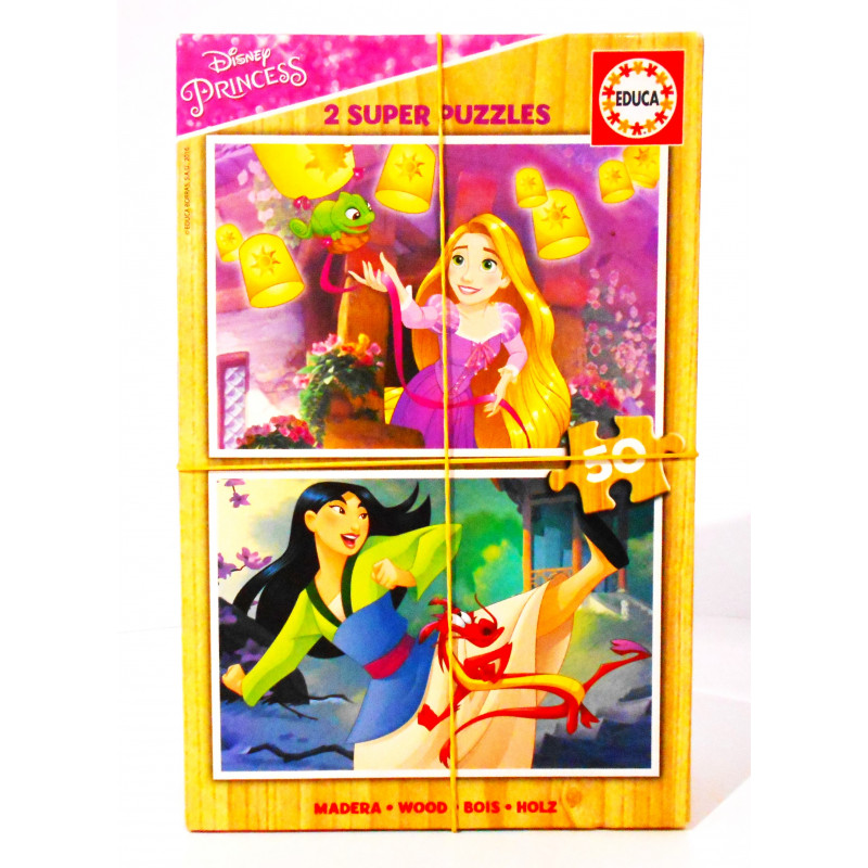 2 super puzzles Disney Princess