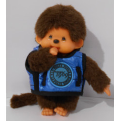 Peluche singe Monchhichi Kiki le vrai