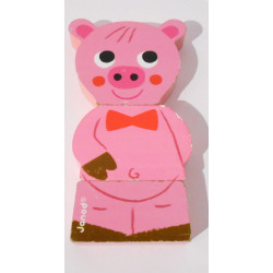 Cochon en bois aimenté - Janod