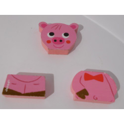 Cochon en bois aimenté - Janod