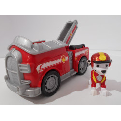 Pat' Patrouille - Figurine et Voiture de pompier Marcus