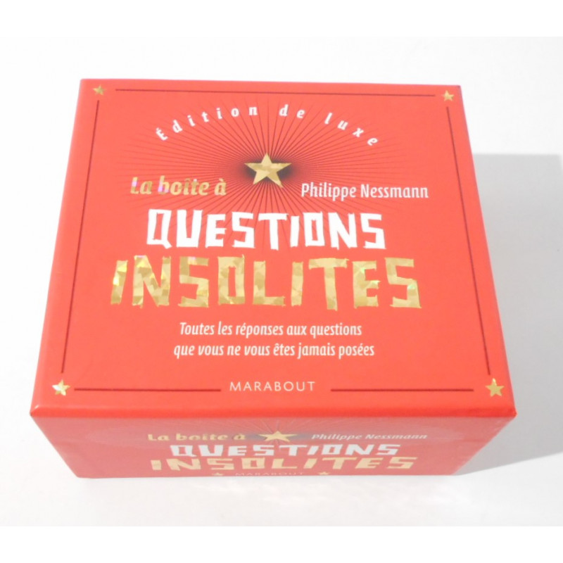 Jeu de question insolites - Marabout