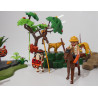Playmobil - Tribu de la jungle et chasseur de trésor (Création LRE)