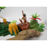 Playmobil - Tribu de la jungle et chasseur de trésor (Création LRE)