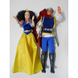 Poupées Blanche-Neige et son Prince
