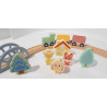 Mon circuit de train leo en bois - One Two Fun
