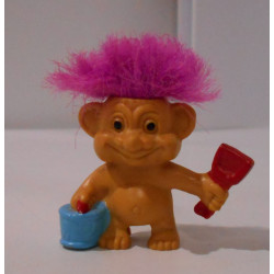 Lot de 7 minis Trolls vintages