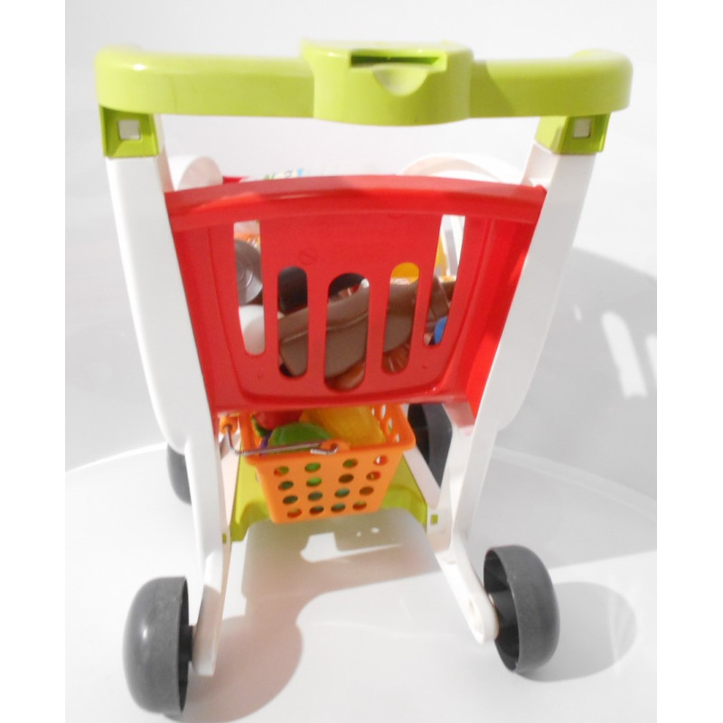 Mini Caddie De Courses Chariot Supermarché Jouet Petit D'épicerie
