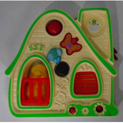 Table d'activités vintage pour bébé