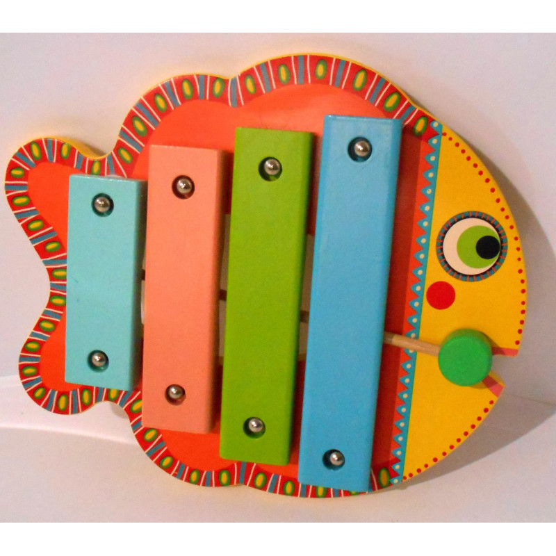 Xylophone poisson en bois - Djeco