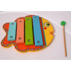 Xylophone poisson en bois - Djeco