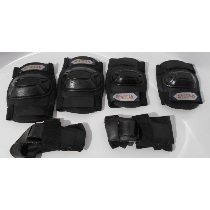 Kit de protections genoux, coudes, et poignets - Spartak