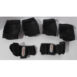 Kit de protections genoux, coudes, et poignets - Spartak