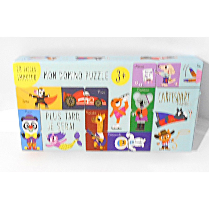 Mon domino puzzle - Cartes d'art paris