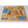 Puzzle en bois pour enfant