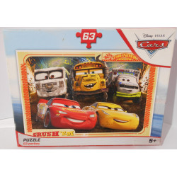 Puzzle 63 pièces Cars