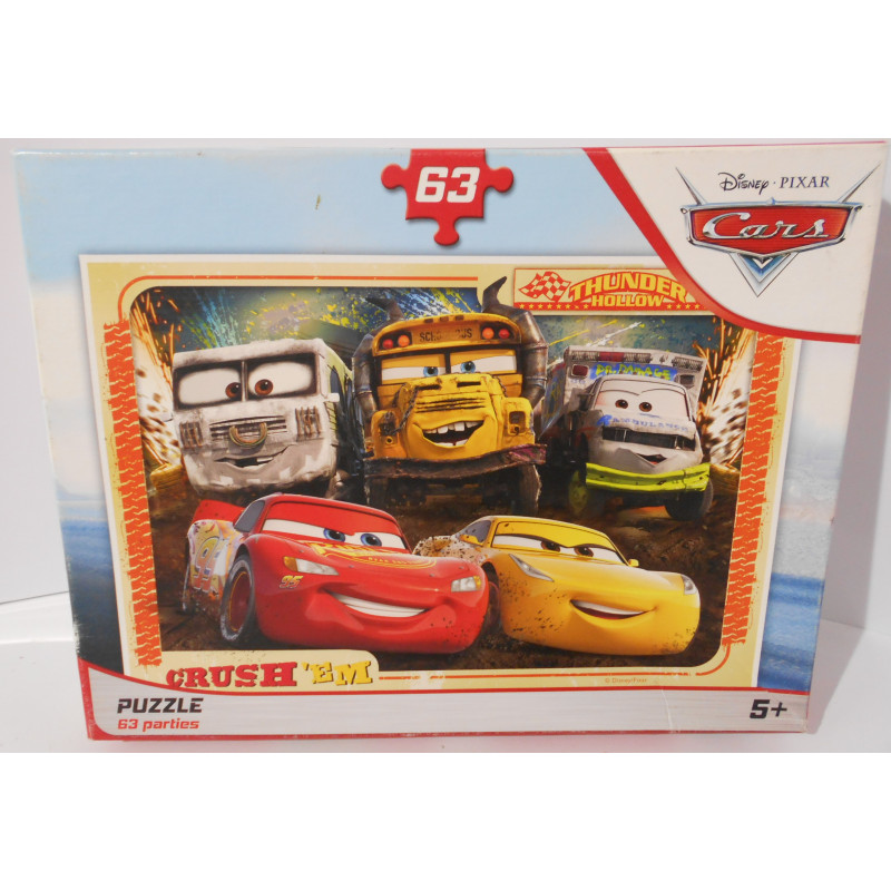 Puzzle 63 pièces Cars