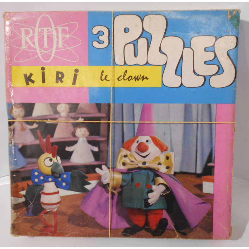 Puzzles vintage - Kiri le clown