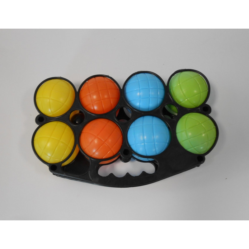 Boules de pétanque en plastique