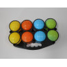 Boules de pétanque en plastique