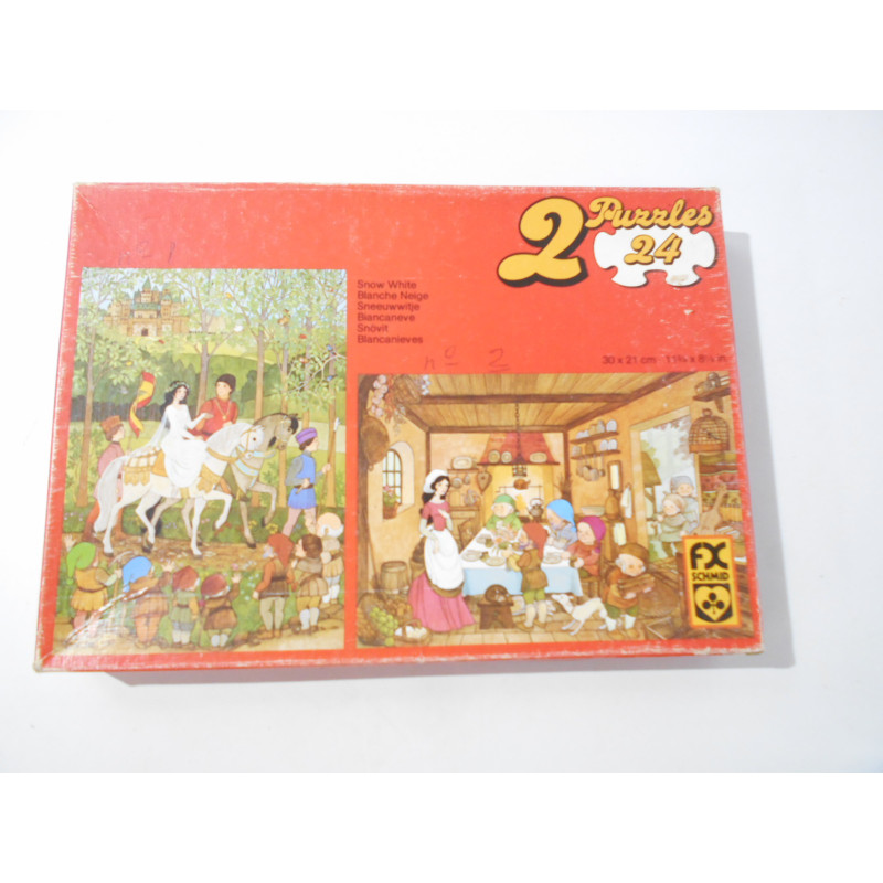 2 puzzle de 24 pièces