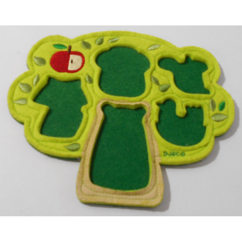 Oski - Puzzle en feutrine - Djeco