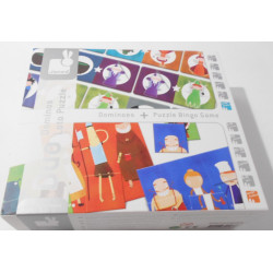 Domino Puzzle Bingo Game -...