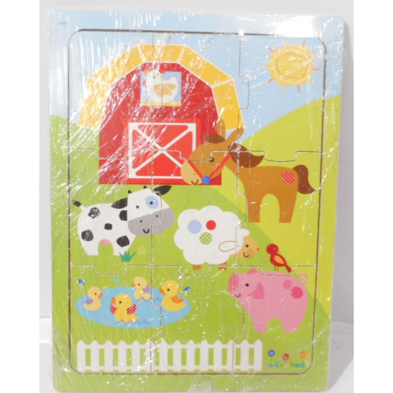 Puzzle en carton 9 pièces