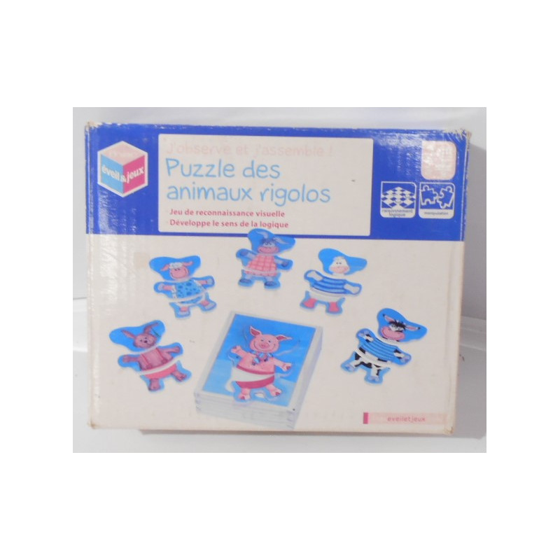 Puzzle des animaux rigolos - Fnac Eveil&jeux