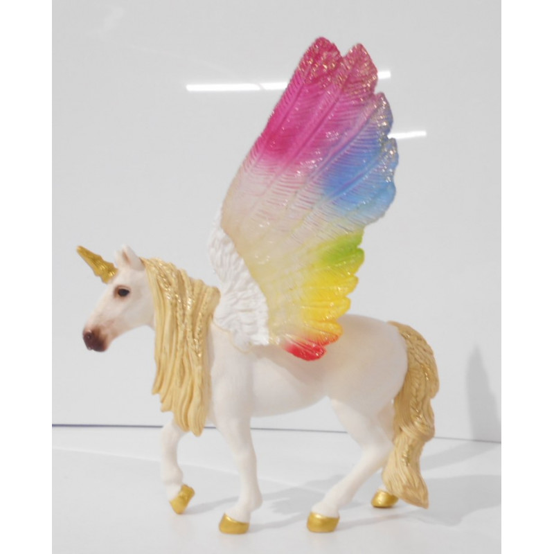 Licorne ailée arc-en-ciel - Schleich