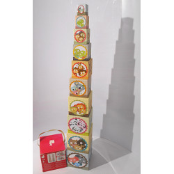 Pyramide carrée - Janod