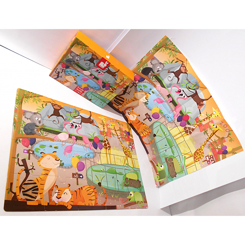 Puzzle tactile Géant - Janod