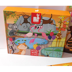 Puzzle tactile Géant - Janod