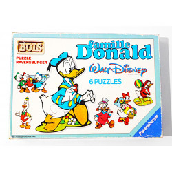 Puzzle en bois famille Donald