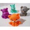Lot de 4 animaux pour le bain - Infantino