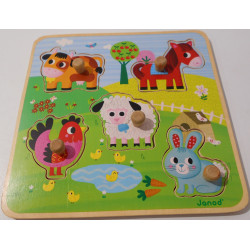 puzzle en bois (Janod)