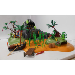 Playmobil - Ile Mystérieuse des Pirates - Réf 5134
