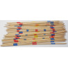 Jeu de mikado en bois