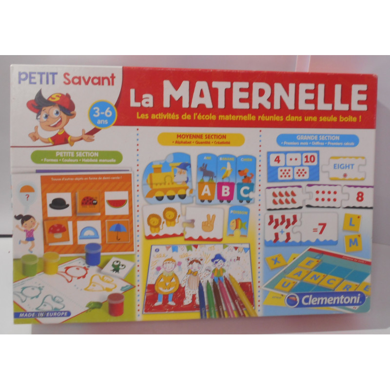 Jeu éducatif La Maternelle - Clementoni