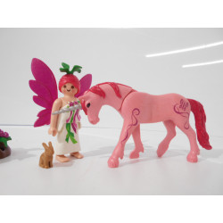 Set Playmobil - Fée et licorne