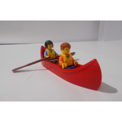Lego City - Le camping-car et son canoë - Ref 60057