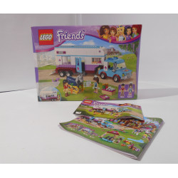 Lego Friends - La remorque à chevaux du vétérinaire - Ref 41125
