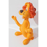 Lion Loeki Pouet pouet marionnette de publicité TF1 - Vintage 1977