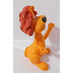 Lion Loeki Pouet pouet marionnette de publicité TF1 - Vintage 1977