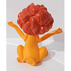 Lion Loeki Pouet pouet marionnette de publicité TF1 - Vintage 1977